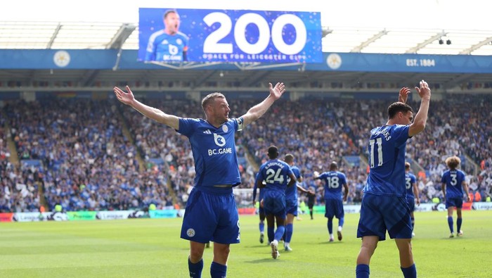Rekor Jamie Vardy di Leicester City: 500 Pertandingan, 200 Gol! Bukti Kesetiaan yang Tidak Terlupakan