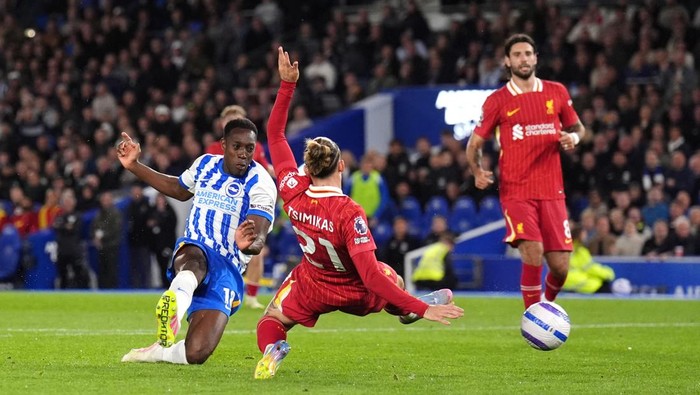 Pertandingan Brighton Vs Liverpool: Si Merah Kehilangan Poin di Liga