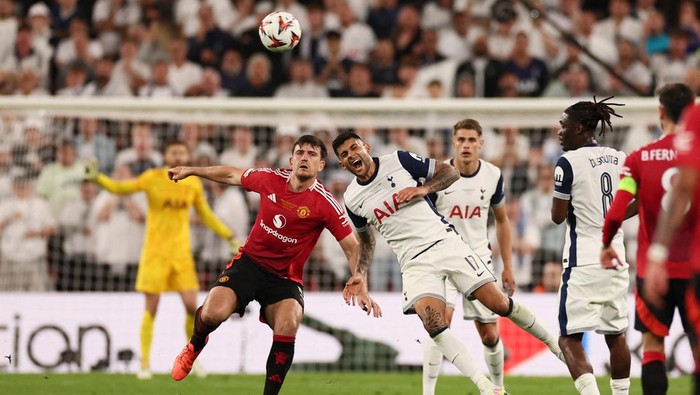 **Bakar! Harry Maguire vs Cristian Romero: Rivalitas Api di Liga Europa**