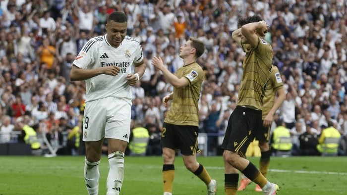 **Madrid Vs Sociedad: Kylian Mbappe Curi Perhatian di Laga Penutup LaLiga**