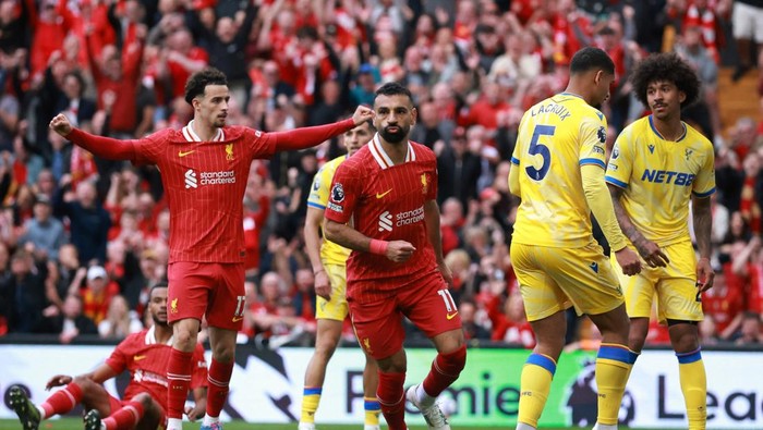 Liverpool Vs Crystal Palace: Salah, Pahlawan Tidak Terduga!