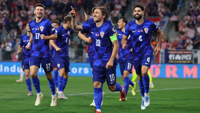 Dari Kebuntuan ke Pesta Gol, Kroasia Vs Ceko: Modric dkk. Ramaikan Skor 5-1