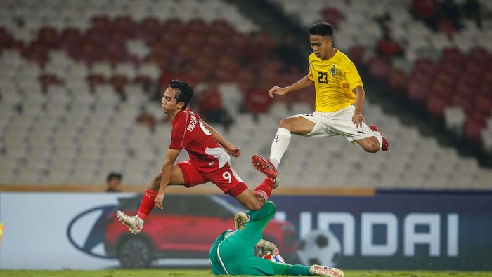 **Timnas U-23 Indonesia Menang 8-0, Namun Penonton Jarang**