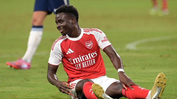 Arsenal Terhempas, Saka dan Trossard Jadi Korban Cedera Fatal