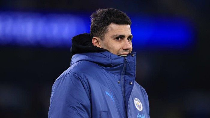 Cedera Rodri Berdampak Besar, Man City Tanpa Pemain Kunci Hingga Bulan Depan