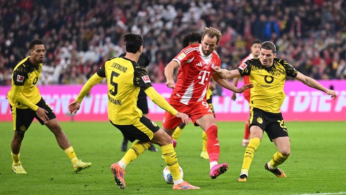 Der Klassiker Bayern Vs Dortmund: Harry Kane Cetak Gol ke-400 - Update 1