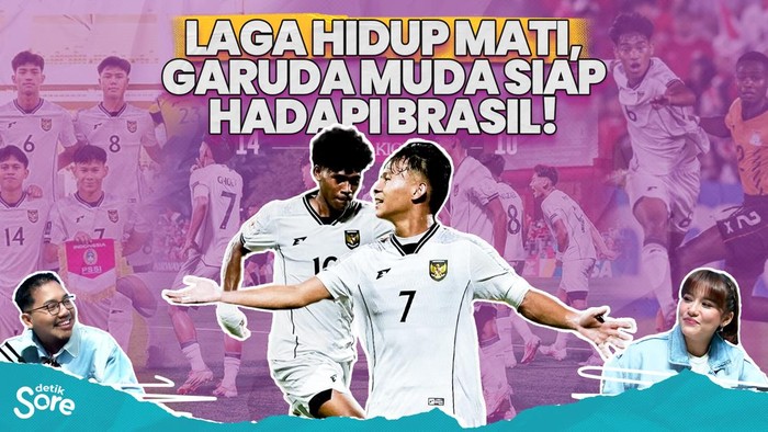 Tantang Brasil, Garuda Muda Siap Raih Poin Perdana - Update 2